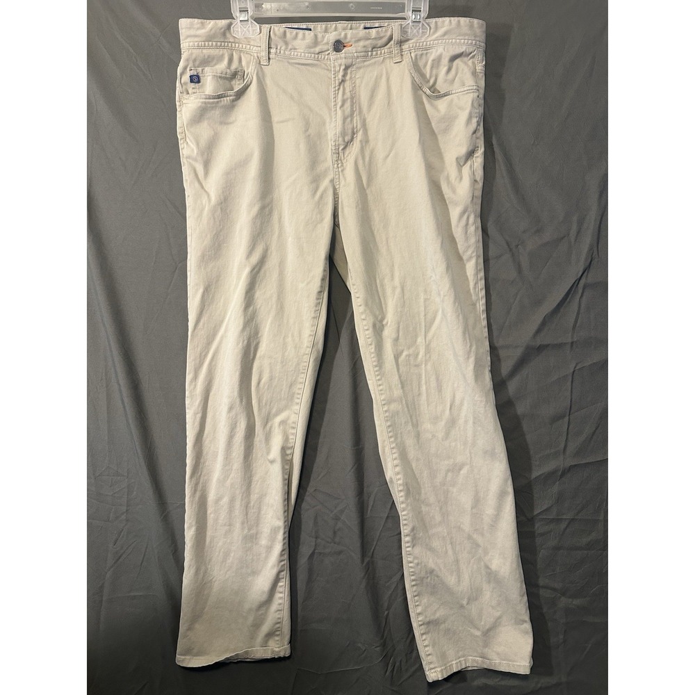 Stitch's Britches Men's 38x32 Khaki Stretch Jeans 5-Pocket Casual Pants
